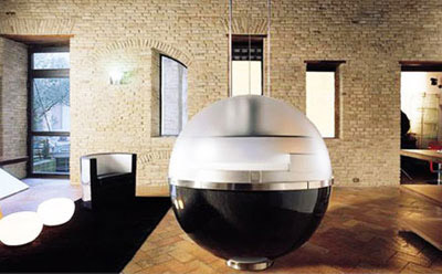 難以想象新奇球形廚房