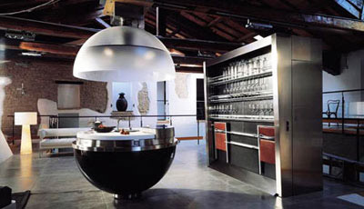 難以想象新奇球形廚房