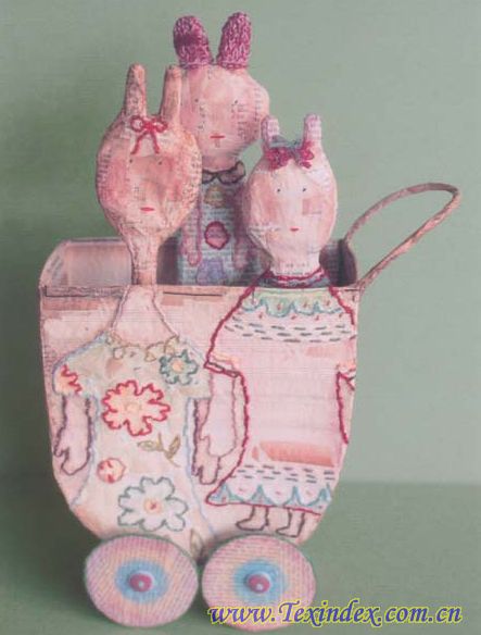 異國(guó)情趣的手工布藝娃娃