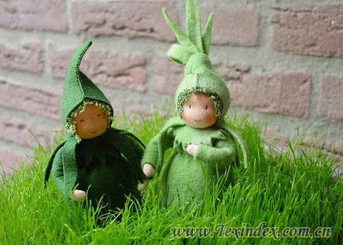 異國情趣的手工布藝娃娃