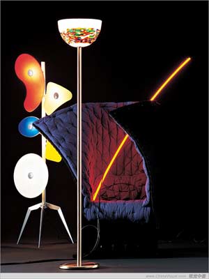 古典現代美意式抽象燈具