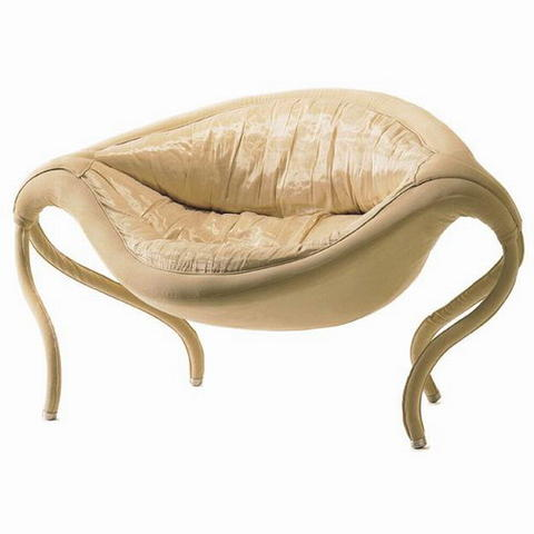 趣味的海洋軟體生物椅