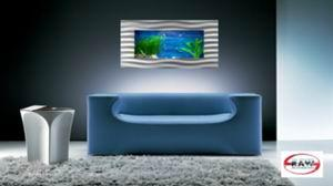 壁掛魚缸展示個性品味