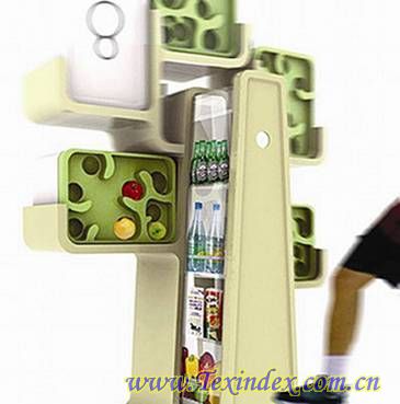 造型最怪異的電冰箱