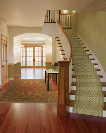 古樸中流露出典雅的手工地毯