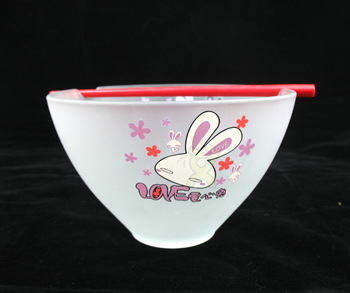 可愛磨砂碗開出美味生活