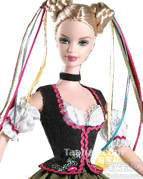 百變芭比娃娃之各國公主系列