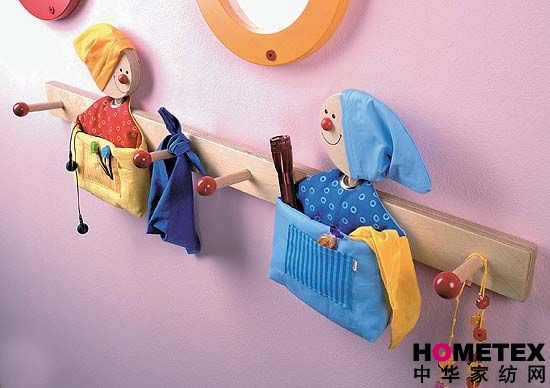 超可愛的衣架裝點溫馨家居