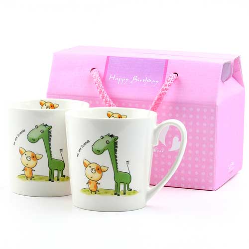 可愛情侶Q杯 品味到的愛