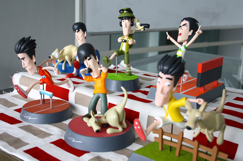 超級(jí)好玩可愛劉翔公仔