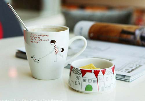 韓流潮物愛不釋手茶點杯子