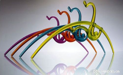 臺灣同胞設計的奧運元素衣架