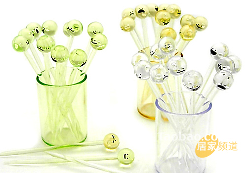 超Q超有表情的可愛(ài)水果叉