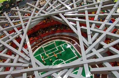 超強(qiáng)!積木搭建奧運(yùn)場(chǎng)館