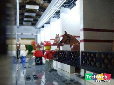 超強!積木搭建奧運場館