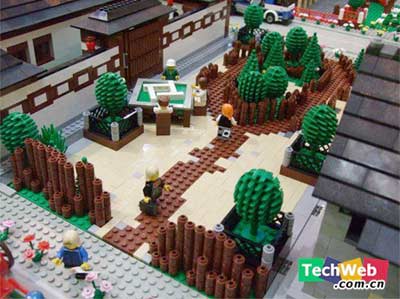 超強!積木搭建奧運場館