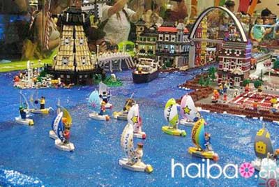 超強(qiáng)!積木搭建奧運(yùn)場館