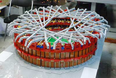 超強!積木搭建奧運場館