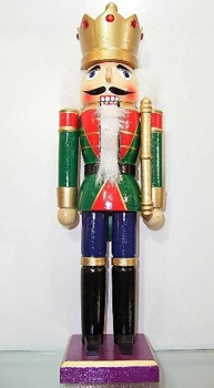 逗趣裝飾胡桃夾子木制玩偶