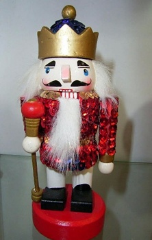 逗趣裝飾胡桃夾子木制玩偶