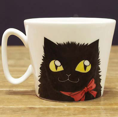 卡哇伊貓貓馬克杯的美味生活