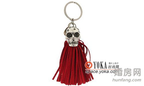 恐怖卻富創意骷髏鑰匙環