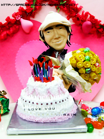 盤點(diǎn)Rain超可愛(ài)逼真造型玩偶