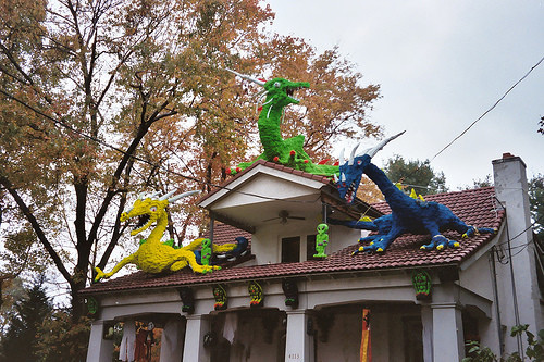 五花八門的屋頂裝飾