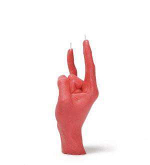 法國人氣仿真手型蠟燭