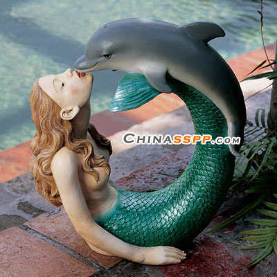 歐式風(fēng)尚美人魚家居雕刻裝飾(二)