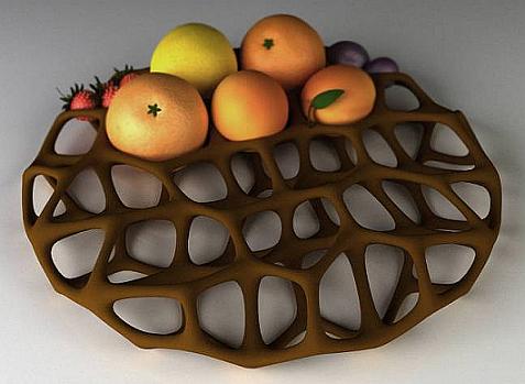 網狀果盤不是純粹的裝飾品