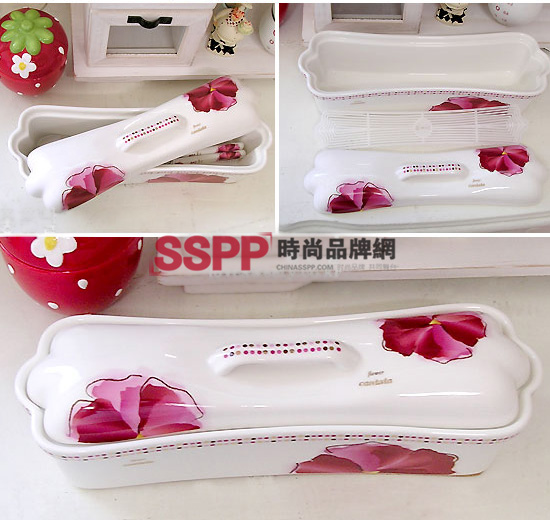 清婉愜意的印花餐具(一)