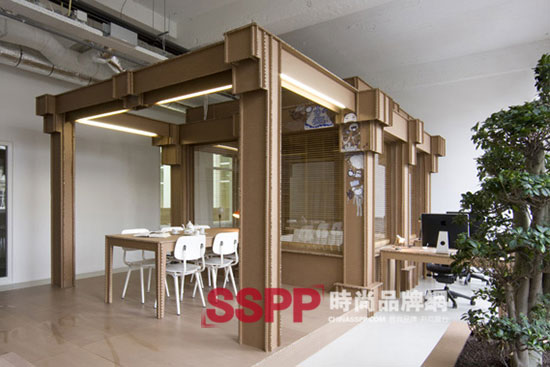 創意家居紙板辦公室設計