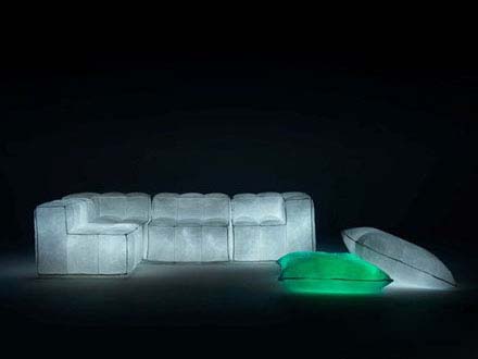 獨特風景可發(fā)光的奇妙沙發(fā)