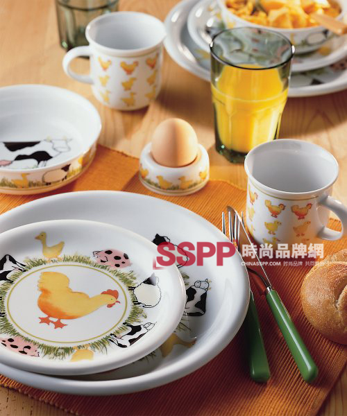 可愛(ài)印花Arzberg兒童餐具