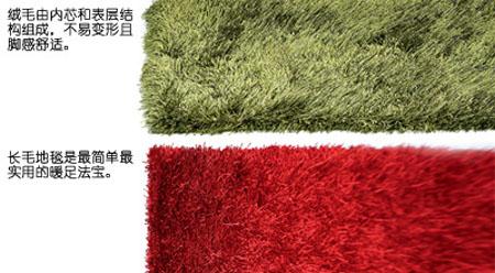 毛茸地毯體驗不同的格調氛圍