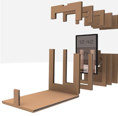 家居飾品DIY紙箱外殼鬧鐘