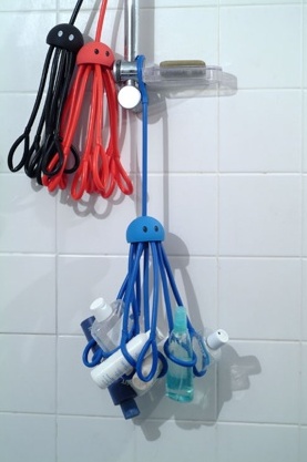 創意收納 章魚浴室抓瓶器