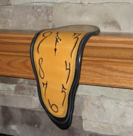 被熔化了的掛鐘