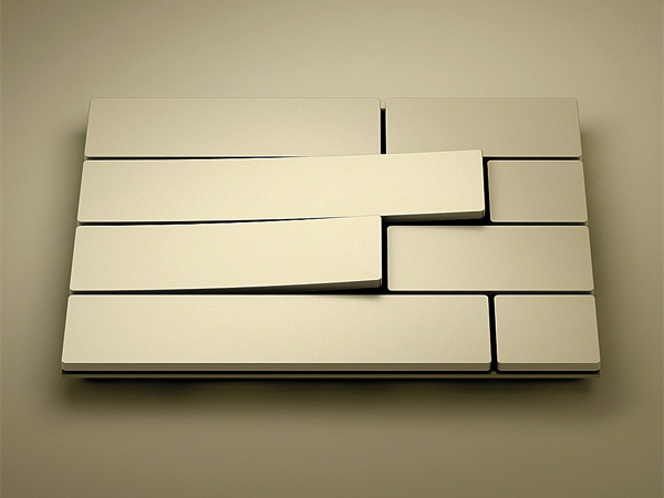 鋼琴琴鍵LED創意開關