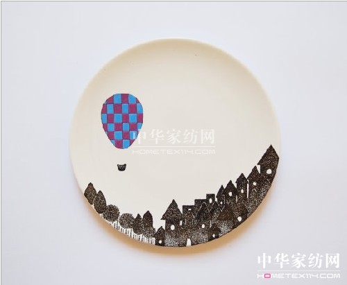 超有愛的手繪瓷盤(組圖)