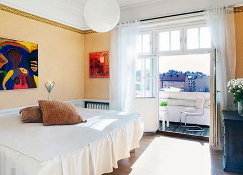 色“誘”公寓簡(jiǎn)約溫馨畫美家