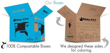 趣味可愛的三合一青蛙座椅