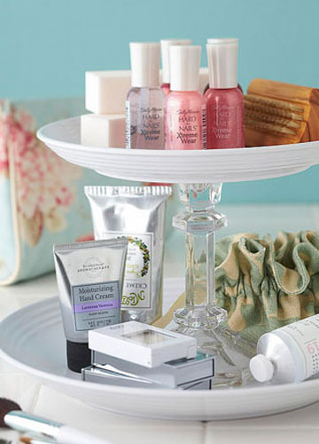 簡約浴室間的實用收納小物