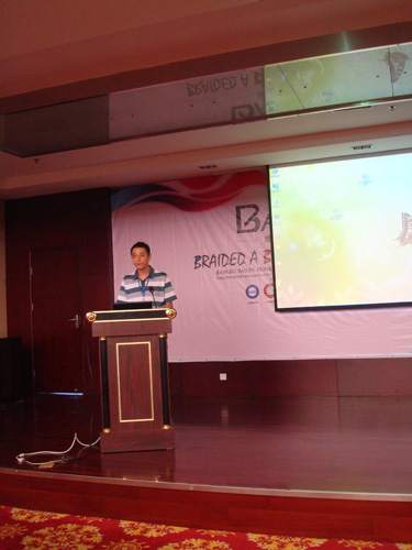 柏琳家紡2012秋冬新品發(fā)布會召開