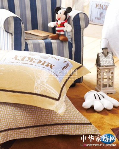 迪士尼家紡2012秋冬新品打造快樂時尚家