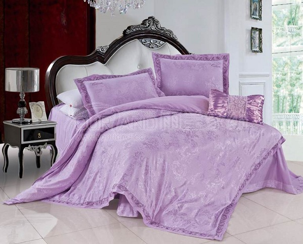 紫色迷戀的雨蘭床品情調(diào)小資女人的首選