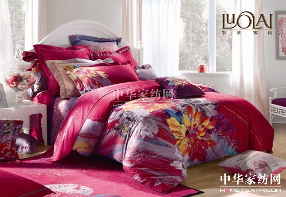 羅萊家紡2012秋冬優雅新品華彩上市