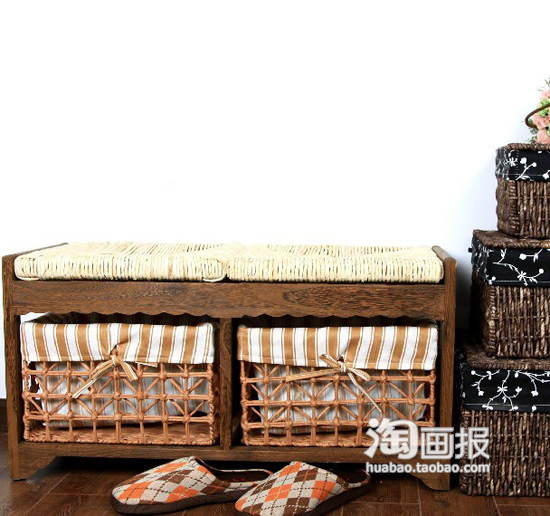 美觀實(shí)用39款儲(chǔ)物收納凳欣賞(2)