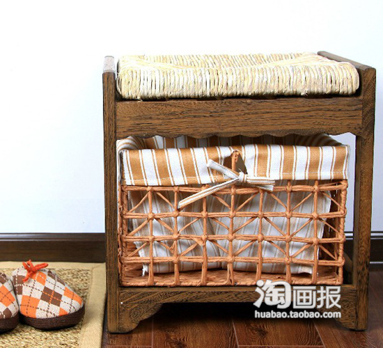 美觀實(shí)用39款儲(chǔ)物收納凳欣賞(2)